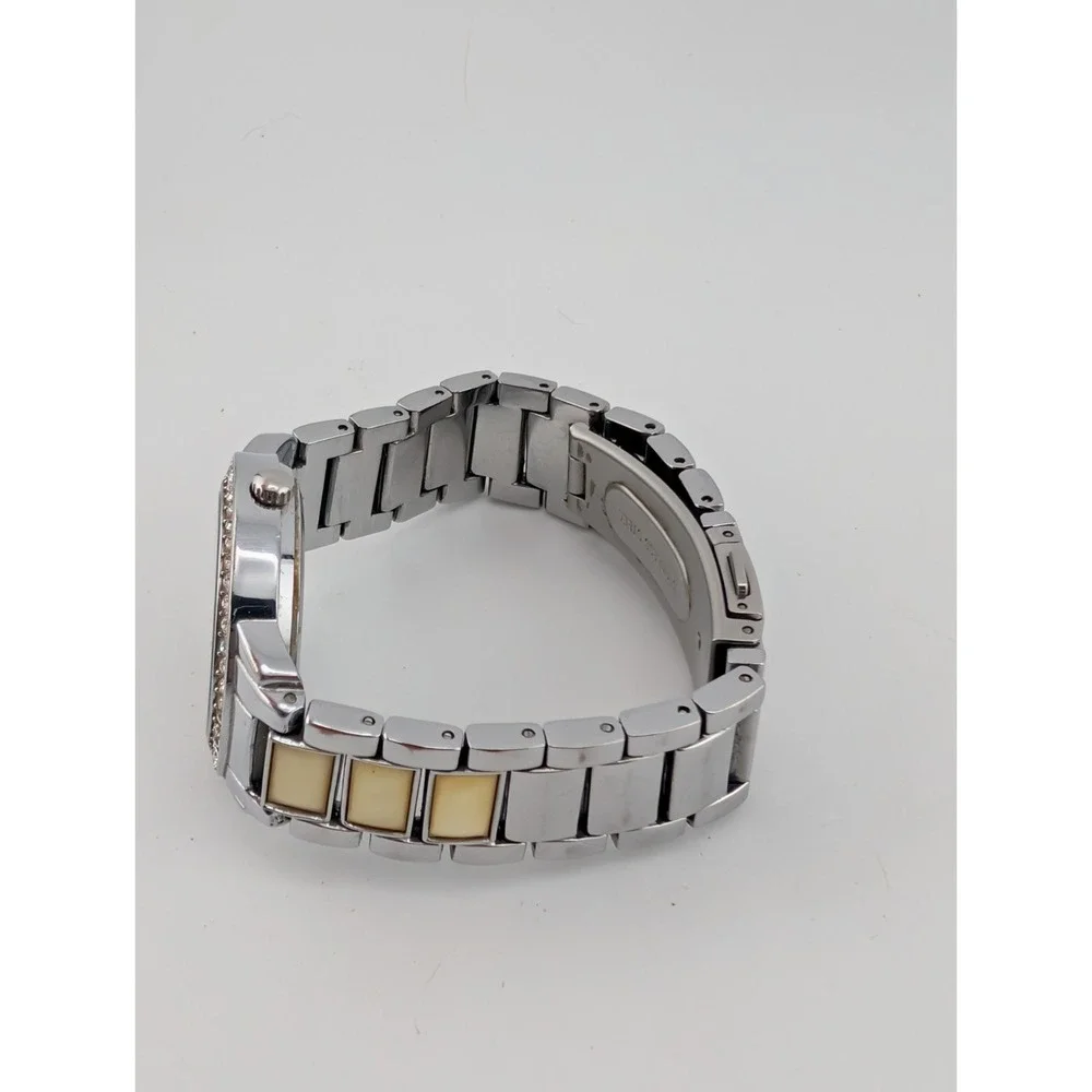 Relic Fossil Women's Watch 32mm Case Crystal Bezel MOP Dial ZR34354- New Battery